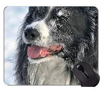 YENDOSTEEN Alfombrilla de ratón Pastor Australiano Alfombrilla de ratón, Alfombrilla de Goma para Perro