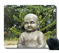 YENDOSTEEN Alfombrilla de ratón Personalizada, Cada mañana Hemos Nacido de Nuevo. Lo Que Hacemos Hoy es lo Que más Importa, Buda Mouse Pads