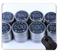 YENDOSTEEN Alfombrilla de ratón Personalizada única Alfombrilla de ratón, Capital de Moneda Antideslizante Base de Goma Antideslizante