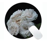 YENDOSTEEN Alfombrilla de ratón Redonda Original de Encargo, Alfombrillas de ratón Redondas de Rose Themes