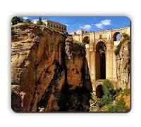 YENDOSTEEN Alfombrilla de ratón, Ronda Andalucia España acueducto montaña Puente Arco cañón, Game Office Mousepad