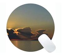 YENDOSTEEN Alfombrillas de ratón Redondas Personalizadas, Trilye Temas Oficina Alfombrilla de ratón Redonda