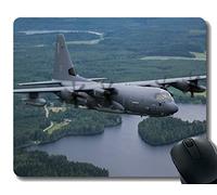 YENDOSTEEN Almohadilla de Escritorio de Oficina, Alfombrilla de Juego Grande Lockheed C 130 Hércules Militar