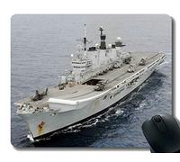 YENDOSTEEN Almohadilla para Mouse con Borde Cosido, HMS Militar ilustre (R06) Almohadilla antirresbaladiza para Juegos de Goma con Almohadilla para Mouse