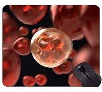 YENDOSTEEN Bases de ADN Química Bioquímica Biotecnología Ciencia Juegos Alfombrilla de ratón Personalizada, Alfombrilla de ratón Mitosis con Borde Cosido