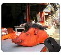 YENDOSTEEN Cerdo Personalizado Durable Hogar y Oficina Mousepad Animal Año Nuevo de Pig Gaming Mouse Pad