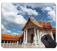 YENDOSTEEN Citas de la Vida Alfombrillas de ratón Personalizadas. Arquitectura Antigua El Perro Estudia de Igual Manera, El Caballero también Juega la Oficina Alfombrilla de ratón