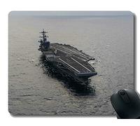 YENDOSTEEN Cojín de ratón con el Borde Cosido, USS Theodore Roosevelt (CVN 71) Mousepad de Goma Antideslizante del Buque de Guerra
