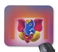 YENDOSTEEN Cojín de ratón Cosido Durable del Juego de Yanteng, Estera del ratón de la impresión de la Lucha del dragón D de Mousepad