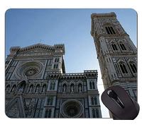 YENDOSTEEN Cojín de ratón de Goma Antideslizante del Juego, alfombras de ratón Personalizadas religión del Juego del rectángulo de Florencia Buda