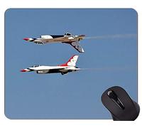 YENDOSTEEN Cojín de ratón de Goma Natural, Base aérea de Goma Antideslizante Mousepad del avión de reacción del avión aéreo Thunderbird