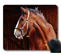 YENDOSTEEN Cojín de ratón de la Carrera de Caballos, Caballo del Granero Animal, Estera del ratón del Caballo