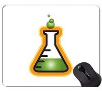 YENDOSTEEN Cojín de ratón de la matemáticas de la geometría de la química de la Ciencia Personalizado, cojín de ratón de Goma del Laboratorio
