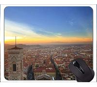 YENDOSTEEN Cojín de ratón Personalizado, Base de Goma Antideslizante del Sentido estético de la Estatua de Florencia Buda Mousepad