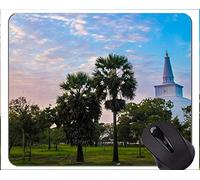 YENDOSTEEN Cojín de ratón Personalizado, cojín de ratón de Goma de la religión de Stupa Buda