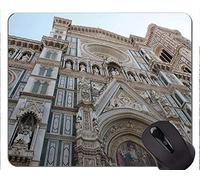 YENDOSTEEN Cojín de ratón Personalizado, cojín de ratón del Alma de Florencia Buddha con el Borde Cosido
