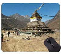 YENDOSTEEN Cojín de ratón Personalizado, Oficina de la Estatua de Santa Croce Buda Alfombrilla De Ratón