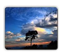 YENDOSTEEN El cojín de ratón, árbol Eminence Resume los Colores de Las Nubes de la Tarde, cojín de ratón de la Oficina del Juego