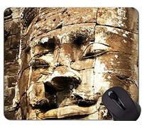 YENDOSTEEN El cojín de ratón de Goma Antideslizante del Juego, Cosecha la Base de Goma Antideslizante de Las estatuas Grandes de Buda