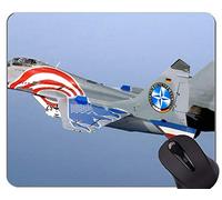 YENDOSTEEN El Mejor cojín de ratón de la Idea del Regalo, Base de Goma Antideslizante de la Fuerza aérea de Alemania MiG 29