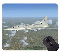 YENDOSTEEN El Mejor cojín de ratón de la Idea del Regalo, Mousepad de la Base de Goma Antideslizante de la travesía del simulador del combatiente