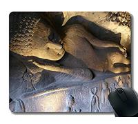 YENDOSTEEN Gaming Mouse Pad, Buddha Meditation Faith Spirituality Rest, Buddhism Mouse Pads