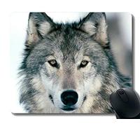 YENDOSTEEN Gaming Mouse Pad Custom, Animal Lobo Rodilla Juego Alfombrilla de ratón
