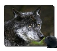 YENDOSTEEN Gaming Mouse Pad Custom, Animal Wolf Hollow Gaming Tapete