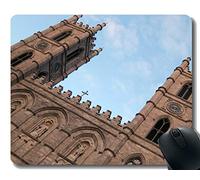YENDOSTEEN Gaming Mouse Pad Custom, Belief Faith Notre Dame Basilica en Montreal Spirit Mouse Pad Borde Cosido