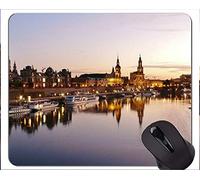 YENDOSTEEN Gaming Mouse Pad Custom, Dresden Estatua de Buda Sentido estético Rectangle Personalized Gaming Mouse Pads