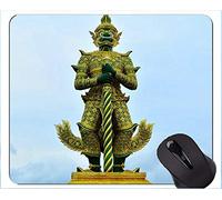 YENDOSTEEN Gaming Mouse Pad Custom, Giant Buddha Good and Evil Base de Goma Antideslizante Mousepad