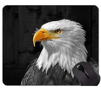 YENDOSTEEN Gaming Mouse Pad Custom, Hawk Eagle Bird Mountain Temas Mouse Pad con Borde Cosido