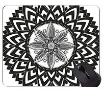 YENDOSTEEN Gaming Mouse Pad Custom, Mandalas Buddah Buddha Estatua Oficina Mouse Pad
