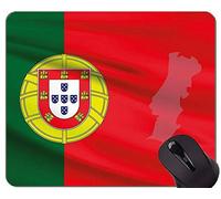 YENDOSTEEN Gaming Mouse Pad Custom, Portugal Themes Rubber Mouse Pad
