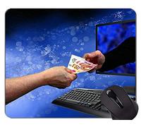 YENDOSTEEN Gaming Mouse Pad Custom, Sum, Money Internet Mouse Pads