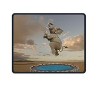 YENDOSTEEN Gaming Mouse Pad, Funny Cute Elephant Mouse Pads, Magic Keyboard PC Gaming Optical Laptop con Cable SurfaceMouse Pad Mat para Mujeres Hombres en casa o Trabajo