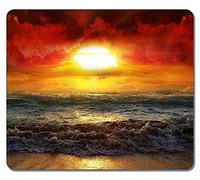 YENDOSTEEN Gaming Mouse Pad mousemat Custom Mountain Landscape Nature Gaming Mouse Pad Durable Accesorio de Oficina y Regalo