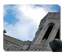 YENDOSTEEN Gaming Mouse Pad Personalizado, Faith Faith Notre Dame Spirit Mouse Pad Stitched Border