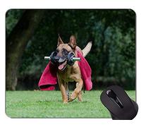 YENDOSTEEN Gaming Mouse Pad Retrato de un Perro Pastor Australiano, Truco Alfombrillas de ratón