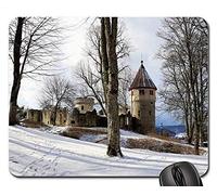 YENDOSTEEN Gaming Mouse Pads, Alfombrilla de ratón, Winter Snow Cold Tree Season Frost Landscape