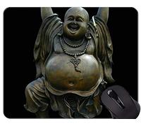 YENDOSTEEN La Vida Cita los Cojines de ratón modificados para requisitos particulares.Buddha Donde Hay Humo sin Fuego cojín de ratón de la Oficina