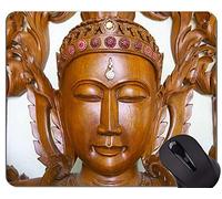 YENDOSTEEN La Vida Cita los Cojines de ratón modificados para requisitos particulares.Buddha Donde Hay Humo sin Fuego cojín de ratón de la Oficina