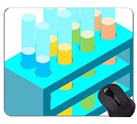 YENDOSTEEN Letras de la Ciencia con el cojín de ratón del Juego de los Elementos de Capital Personalizado, cojín de ratón de la Oficina de la química