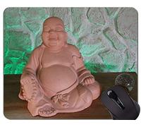 YENDOSTEEN Life Quotes Gaming Mouse Pad Custom, Buddha, obtienes lo Que pagas Mouse Pad con Stitched Edge