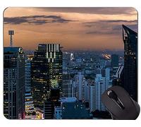 YENDOSTEEN Life Quotes Gaming Mouse Pad, el Personaje de Bangkok es la Primera y última Palabra en el éxito Mouse Pads