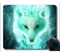 YENDOSTEEN Mousemat de Yanteng, Alfombrillas de ratón Spirit Wolf Gaming (Multicolor)