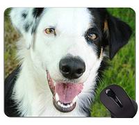 YENDOSTEEN Perro Corriendo Pastor Alemán Animal Picture Mouse Pad, Perro Personalizado rectángulo Gaming Mouse Pads