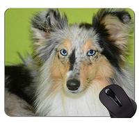 YENDOSTEEN Perro Corriendo Pastor Alemán Animal Picture Mouse Pad, Perro Personalizado rectángulo Gaming Mouse Pads