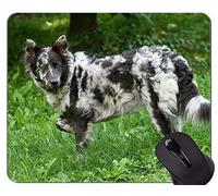 YENDOSTEEN Perros Pastor Alemán Cachorros Gaming Mouse Pads, Dog Office Mouse Pad