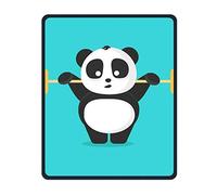 YENDOSTEEN Precisión Cosida y Duradera Funny Cute Baby Panda Custom Made Alfombrilla de ratón Impermeable Office Gaming Study Alfombrillas de ratón Alfombrilla de ratón Antideslizante